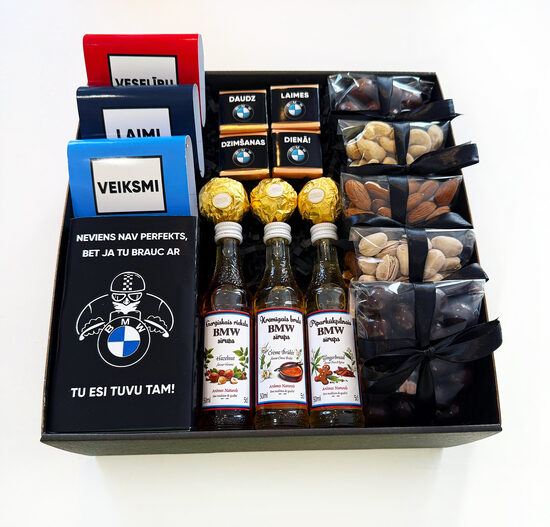 BMW dāvana ar tēju