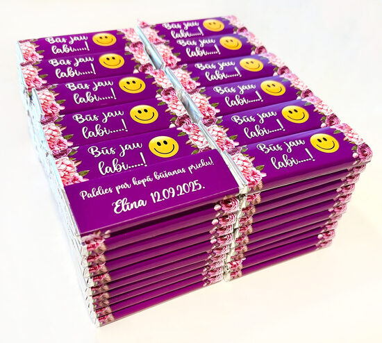 Piena šokolādes konfektes