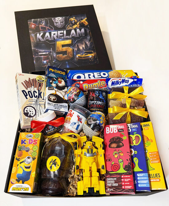 Transformeru tematikas kastīte