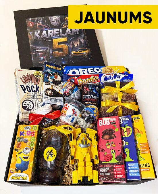 Transformeru tematikas kastīte