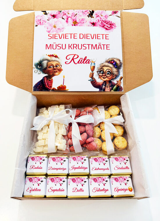 Jauka dāvana krustmātei/omītei