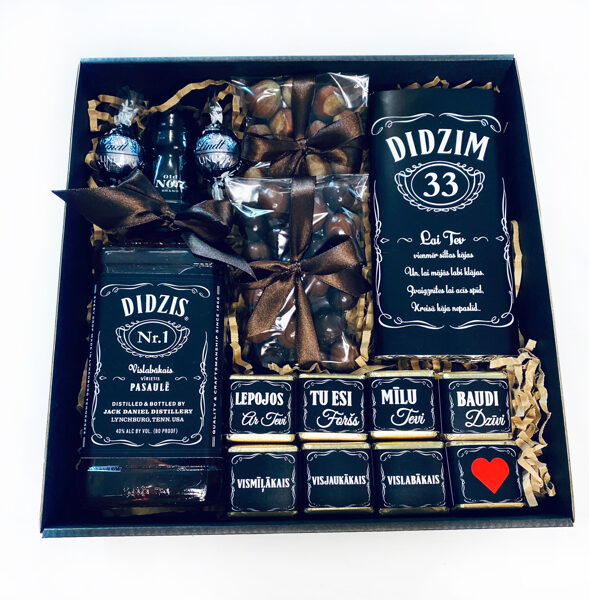 Jack Daniel's melnā kastīte