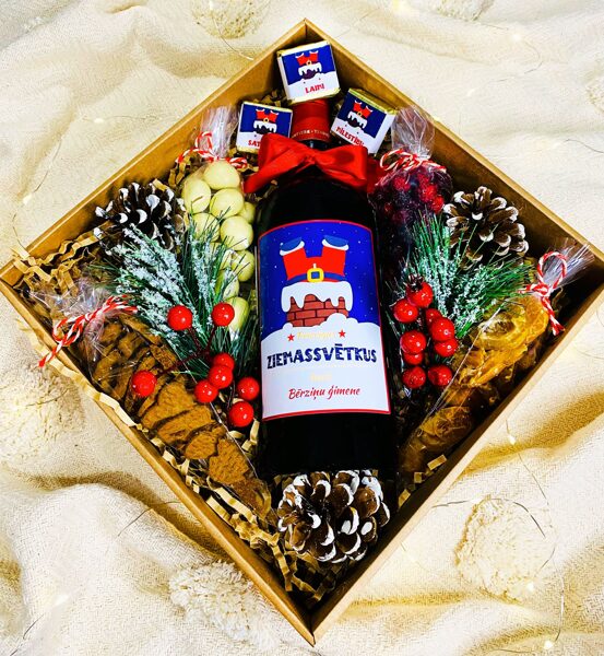 Dāvana ar karstvīnu