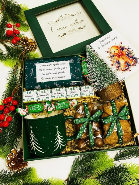 Zaļā Ziemassvētku kastīte