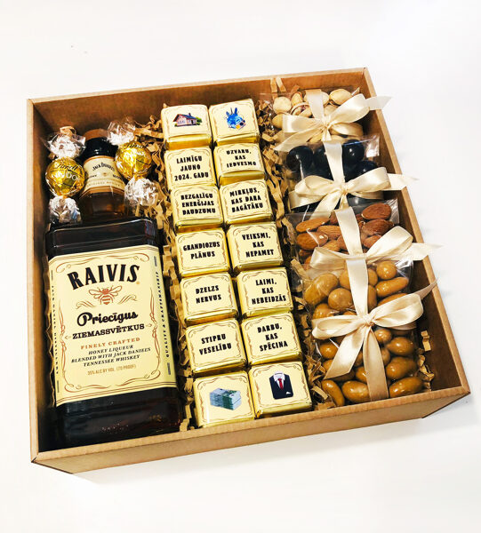 Eleganta vīriešu Ziemassvētku kastīte