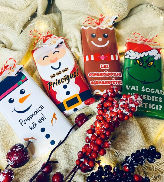 Ziemassvētku šokolādes